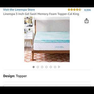 Linenspa Mattress topper